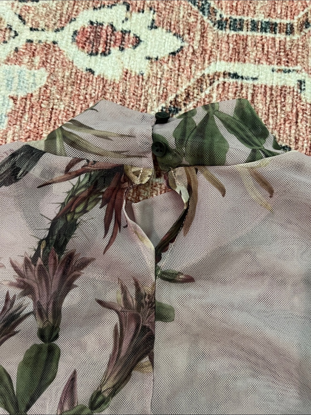 All Saints Nolina Elia Bodysuit In Blush size 6 - Picture 6 of 12